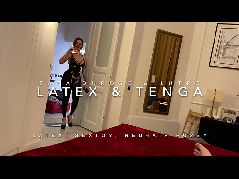 ❤️ Njerka flokëkuqe me kostum latex e qitur nga njerku ️❌ Video e ndyrë tek ne ❌